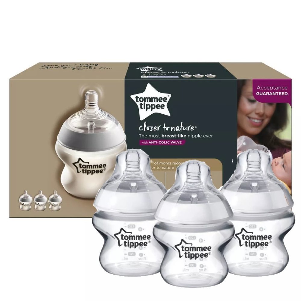 Tommee Tippee 5 Fluid Ounces 3 Pack Baby Bottles - Picture 2 of 6
